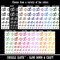 Wedding Rings with Diamond Overlapping Temporary Tattoo Water Resistant Fake Body Art Set Collection